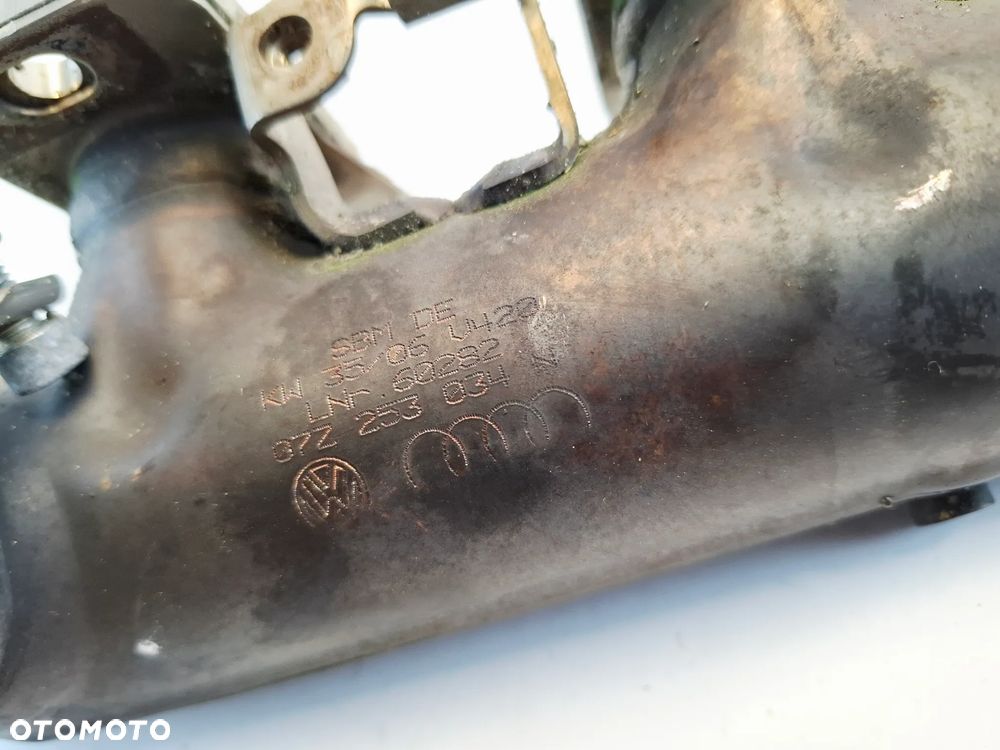 Kolektor Wydechowy Prawy VW Phaeton Touareg 5.0TDI V10 07Z253034N - 12
