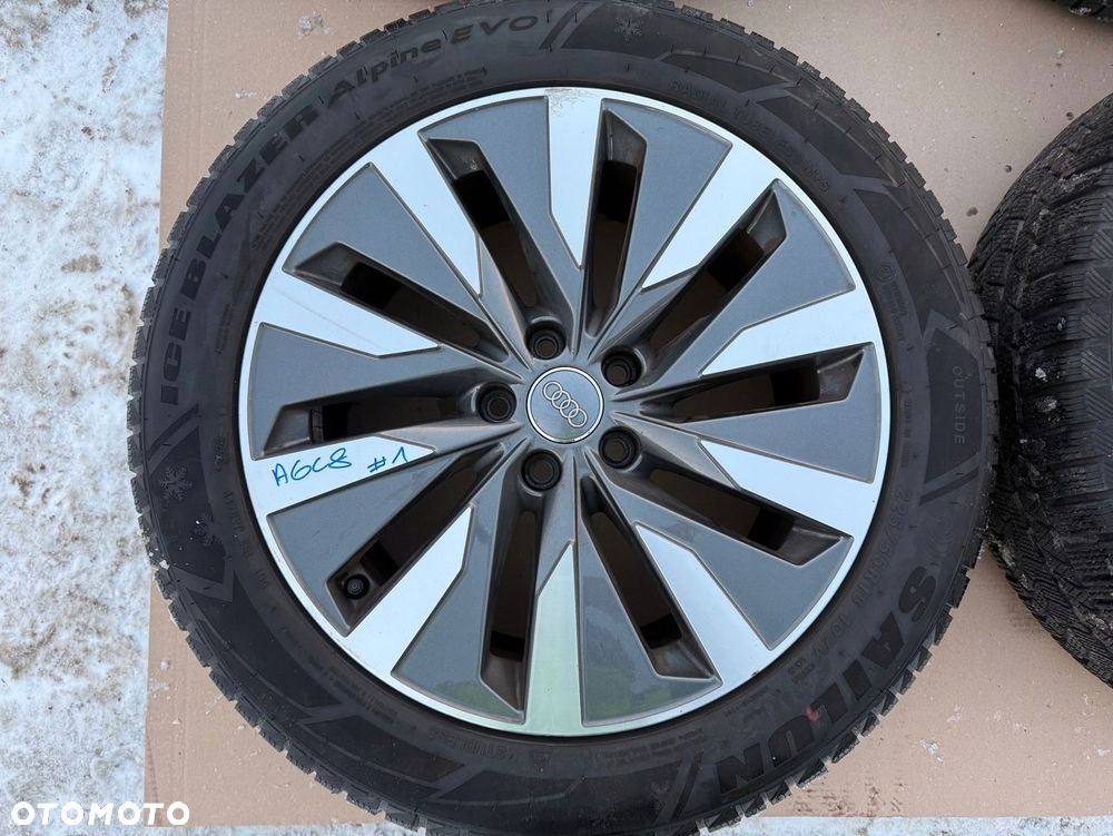 audi a6 c8 felgi koła alufelgi 18'' opony zimowe 4k0601025b - 4
