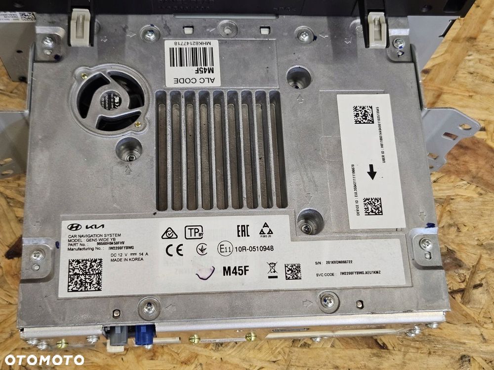KIA RIO IV lift RADIO NAWIGACJA 96560-h8450 - 11
