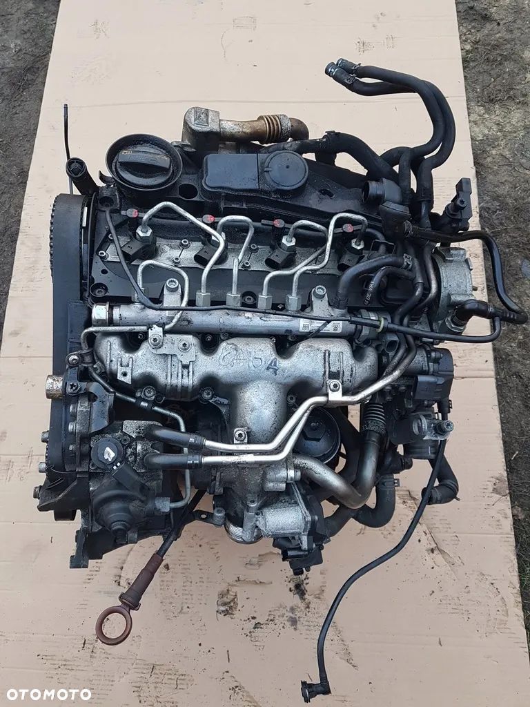 SILNIK KOMPLETNY AUDI A4 A5 Q5 2.0 TDI CAG CAGA 105KW 143KM EUROPA - 1
