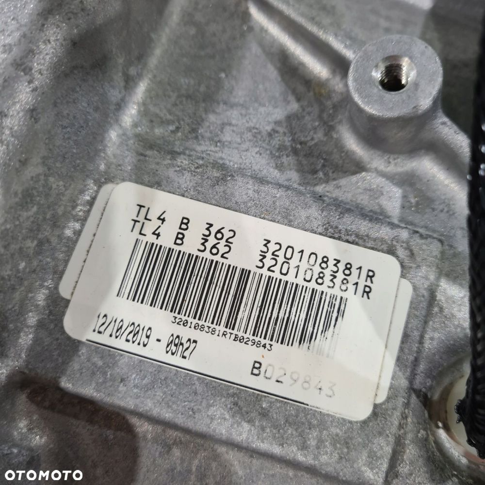 SKRZYNIA BIEGÓW TL4B362 TL4 362 RENAULT CLIO V 1.5 DCI - 8