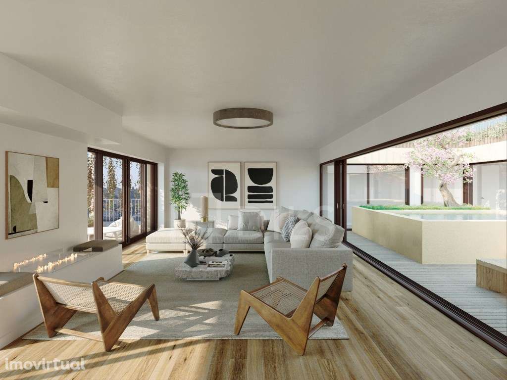 Apartamento T3 com área exterior, junto ao Rio Douro - Grande imagem: 4/102