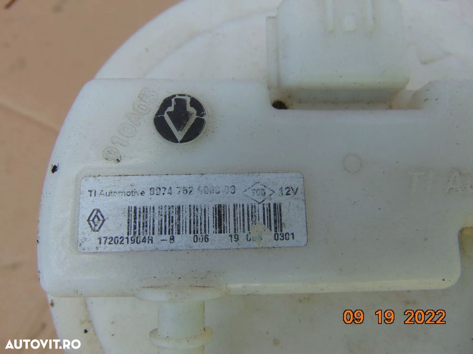 Pompa benzina rezervor dacia Sandero 2 steppway logan 2 mcv  Benzina 0 - 2