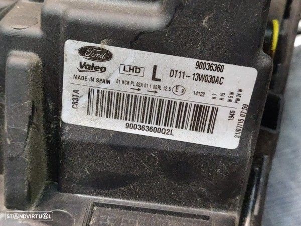 Farol Frente Esquerdo / Otica Esquerda Ford Transit Connect Combi  Dt1 - 6