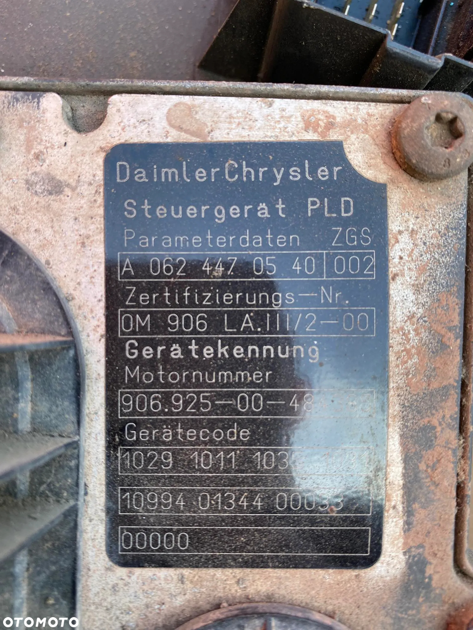 MERCEDES AXOR,ATEGO,ECONIC,SETRA -komputer,sterownik silnika- OM906,OM926 - 3