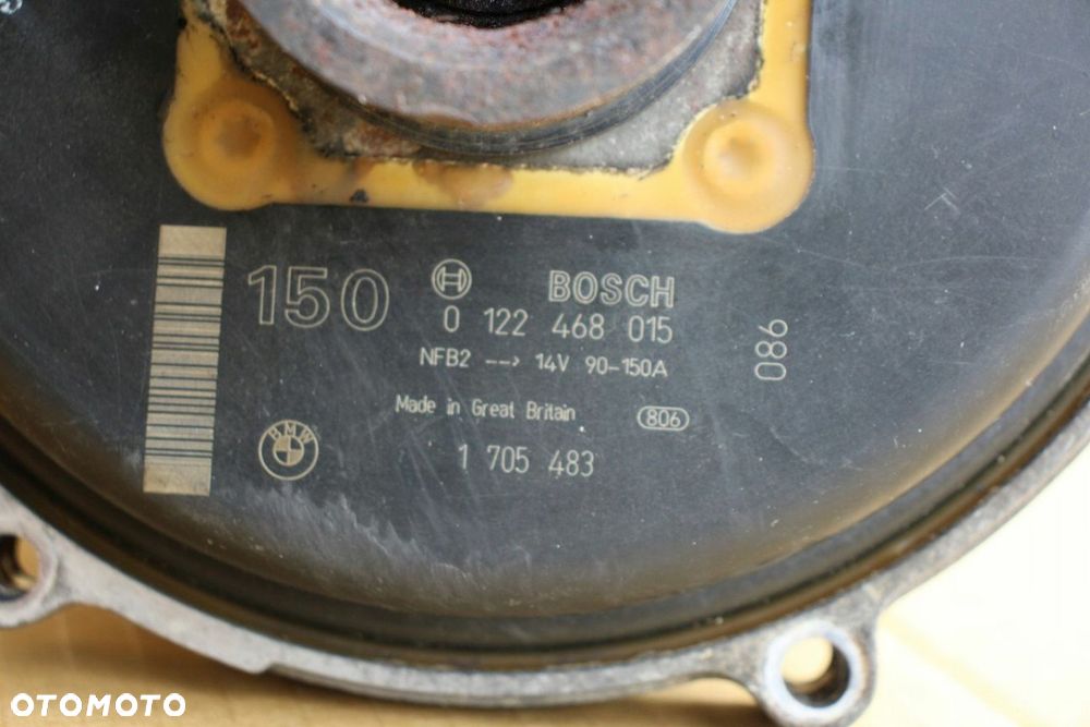 Alternator wodny BMW e38 e53 x5 e39 m62 BOSCH 0122468015 1705483 (4473) - 5