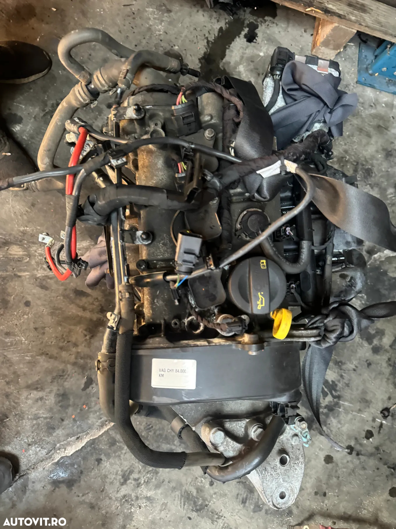 Motor Skoda fabia 3 VW POLO 1.0 benzina fără anexe tip motor CHY - 2