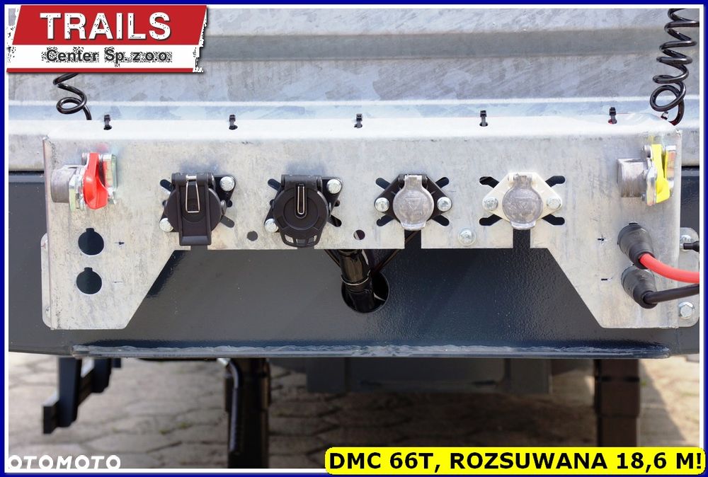 Inny Niska podłoga 4-osie, rozciągana dł. 18,60 m,  własne PTO, NAJAZDY HYDRAULICZNE. !!! - 19