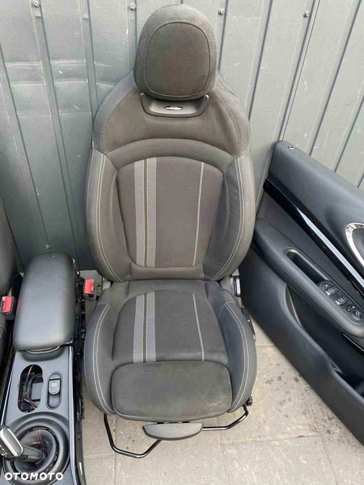 FOTELE TAPICERKA WNETRZE MINI COOPER CLUBMAN F54 JCW DINAMICA CARBON BLACK - 6