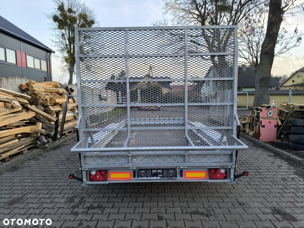 Niewiadów Przyczepa do przewozu sprzętu budowlanego Niewiadów K4035 400x190cm  3500kg 3 osie pod koparke koparka walec MOTOMUS - 4