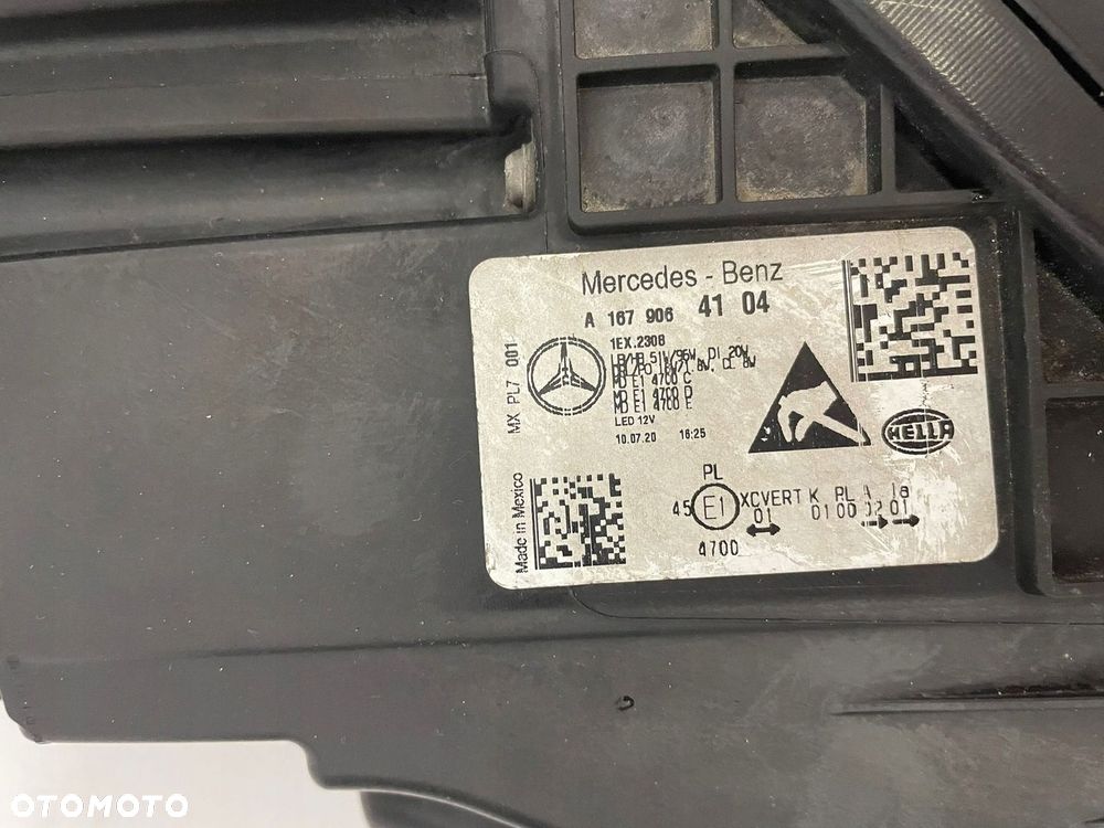 Lampy przód przednie multibeam mercedes gle w167 v167 - 4