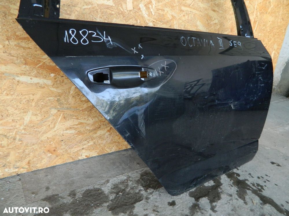 Usa dreapta spate Skoda Octavia 3 Kombi, 2013, 2014, 2015, 2016, 2017, 2018, 2019, 2020. - 10