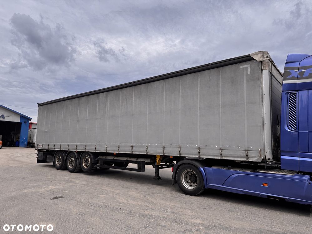Schmitz Cargobull Standard, rama ocynk, oś podnoszona, - 4