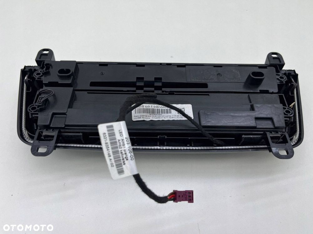 BMW 3 GT F34 PANEL REGULACJA NAWIEWU KLIMATYZACJI 9363546 - 8