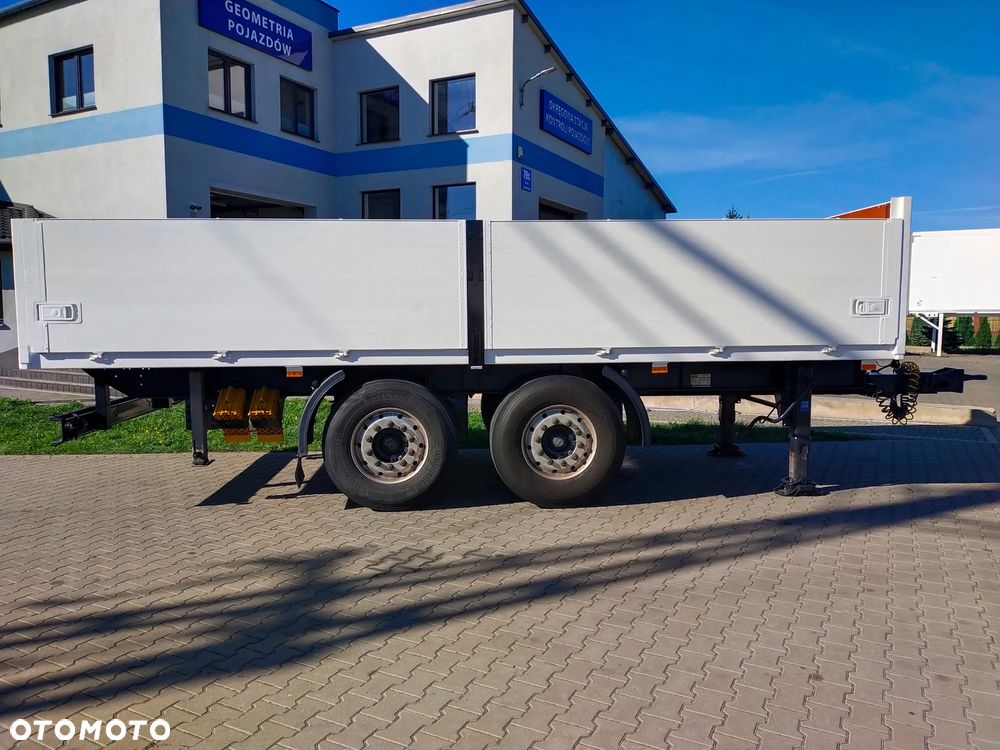Ackermann Przyczepa tandem budowlanka budowlany stan idealny 2013r - 4