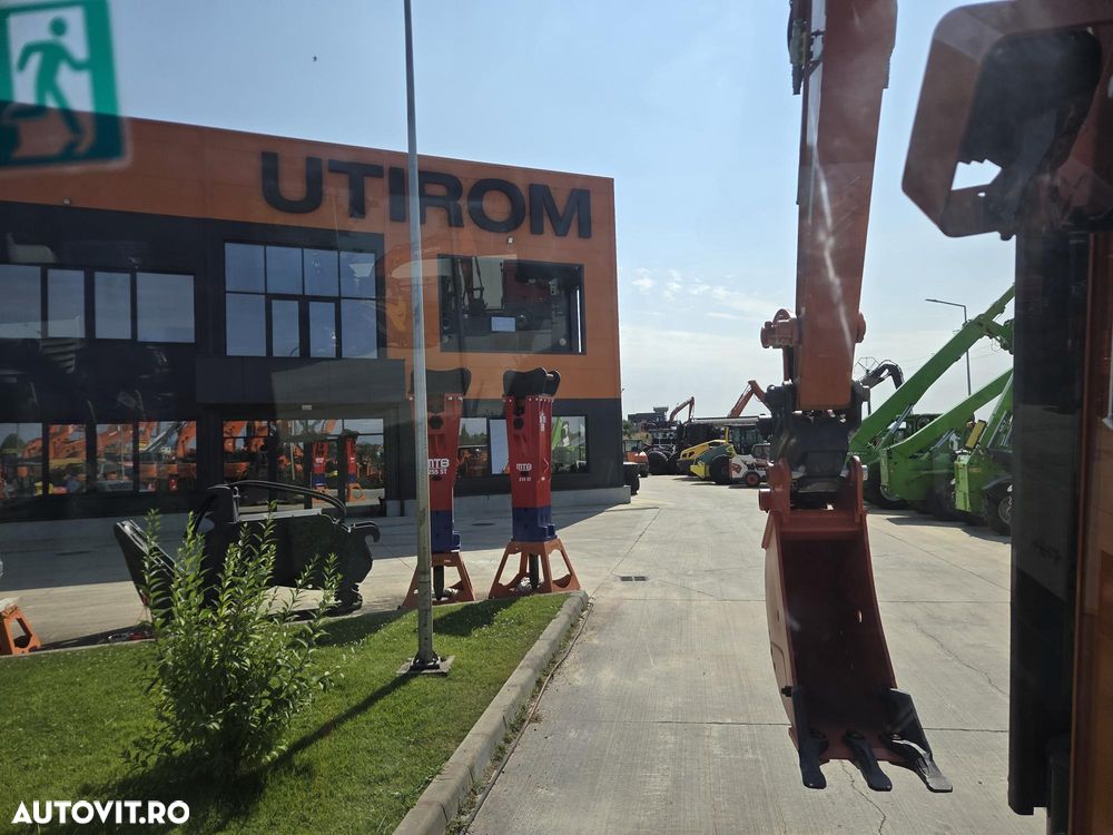 Hitachi ZX48U-6, 2023, 2.658t, 5 TONE, CUPLA RAPIDA+3 CUPE NOI, inst picon pe brate, lama nivelare, ad sapare 4m, ridica 3t, latime 2m, antifurt, aer cond, produs in JAPONIA, posibilitate leasing 4 ani, PROMOTIE 39.500 EUR+tva - 10