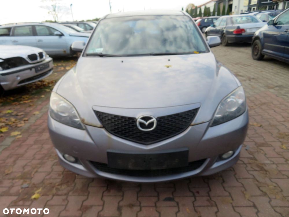 MASKA ZDERZAK BŁOTNIKI LAMPY 3 I BK 29Y  MAZDA 2003-2006 SZARY PRZÓD KOMPLETNY - 1