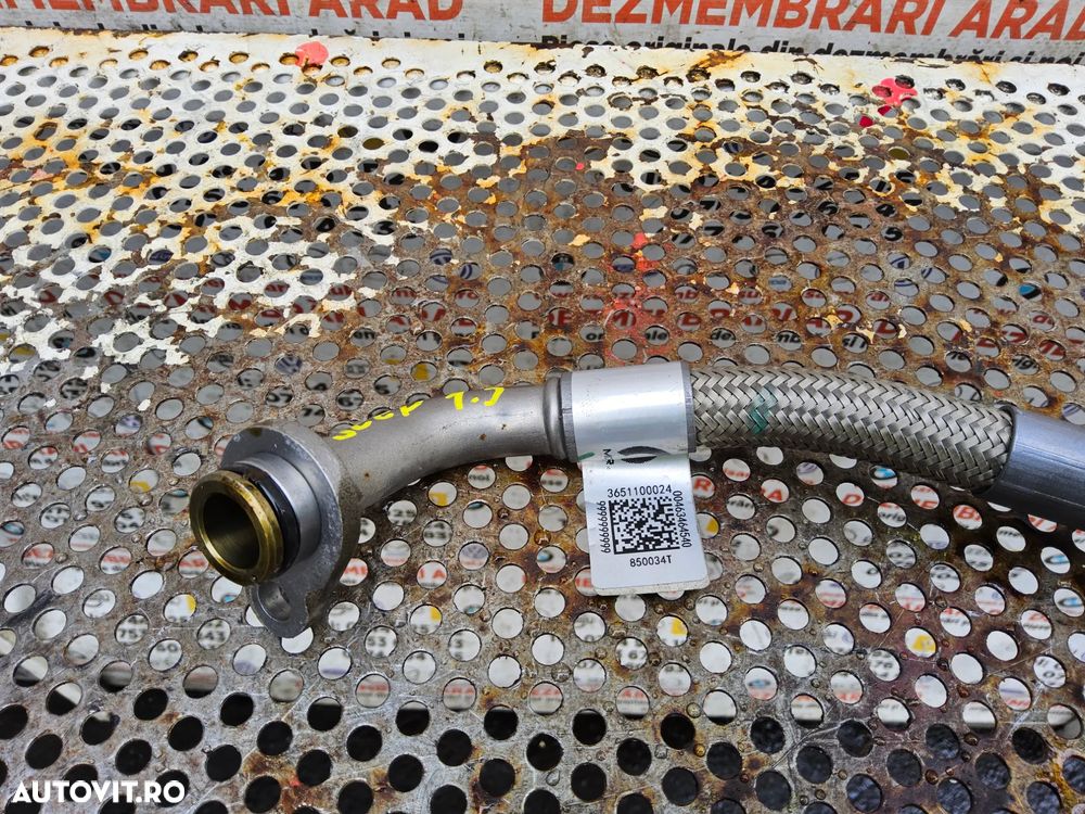 Conducta ulei turbina Jeep 1.3 Renegade Compass Fiat 500x Alfa Romeo Tonale cod 463464540 - 2