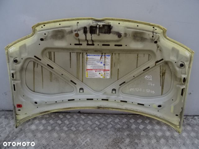 MASKA POKRYWA SILNIKA FIAT PANDA II LIFT 06-12 LAK:541 NR139 - 11