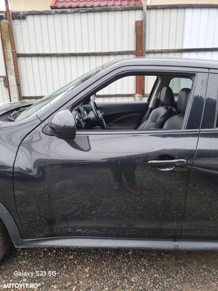 Usa Stanga Fata Nissan Juke 2010 - 2014 SUV 4 Usi Black Metalizat Z11 (1434) - 1