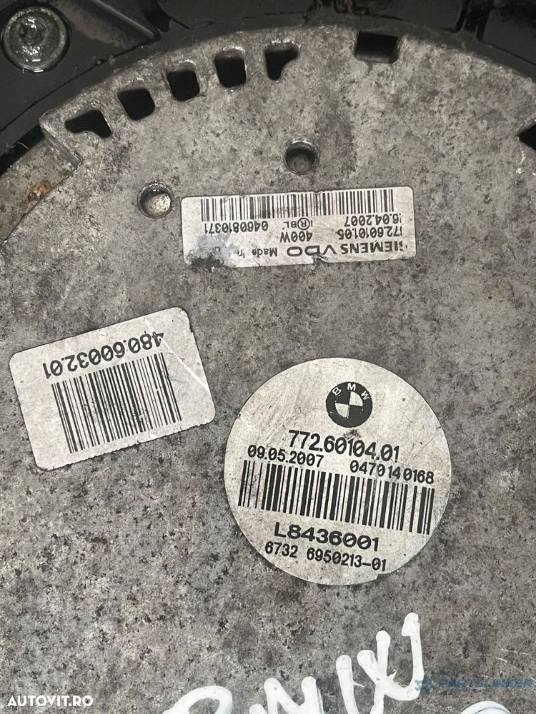 Electroventilator BMW 5 E60 2001 - 2010 2.5D L8436001 / 7726010401 - 4