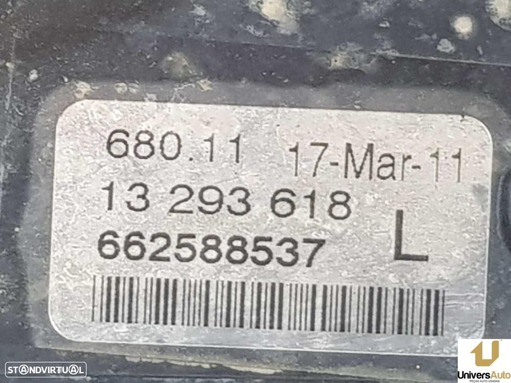 FAROL NEVOEIRO ESQUERDO OPEL ASTRA J 2011 -13293618 - 3