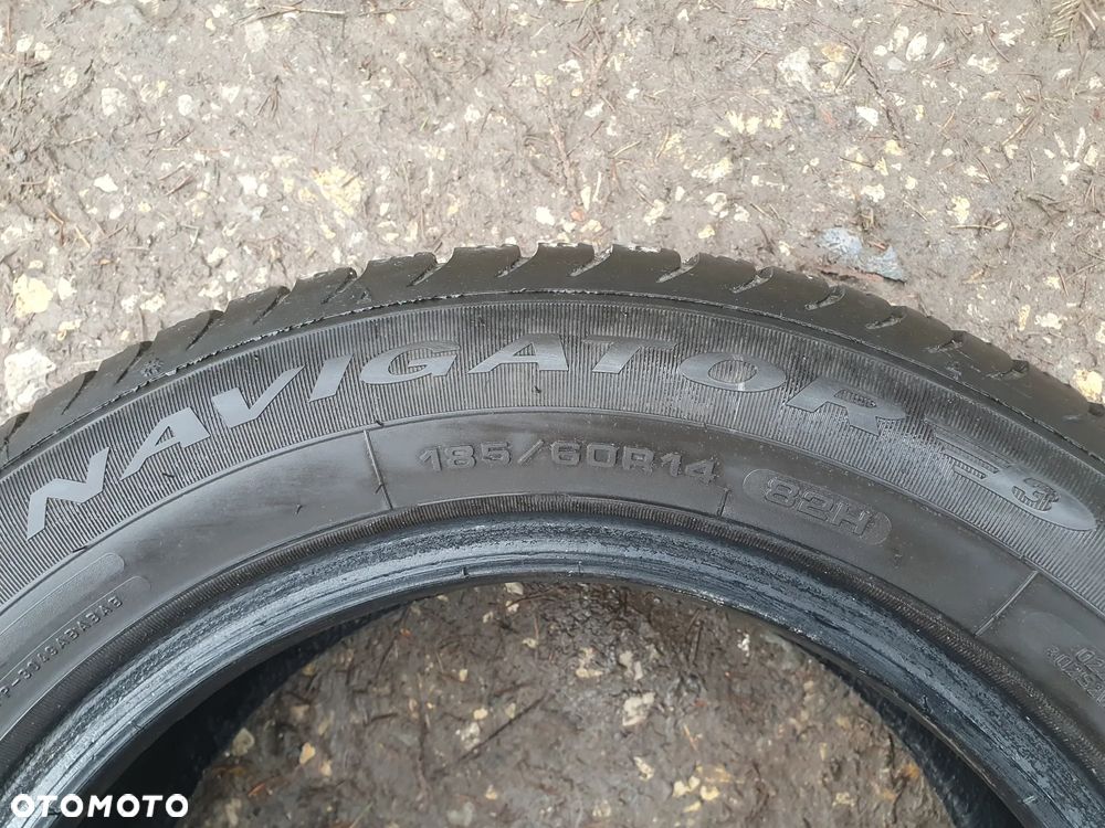 2X OPONY CAŁOROCZNE Dębica Navigator 3 185/60r14 82H 2022r  6.2 MM - 4