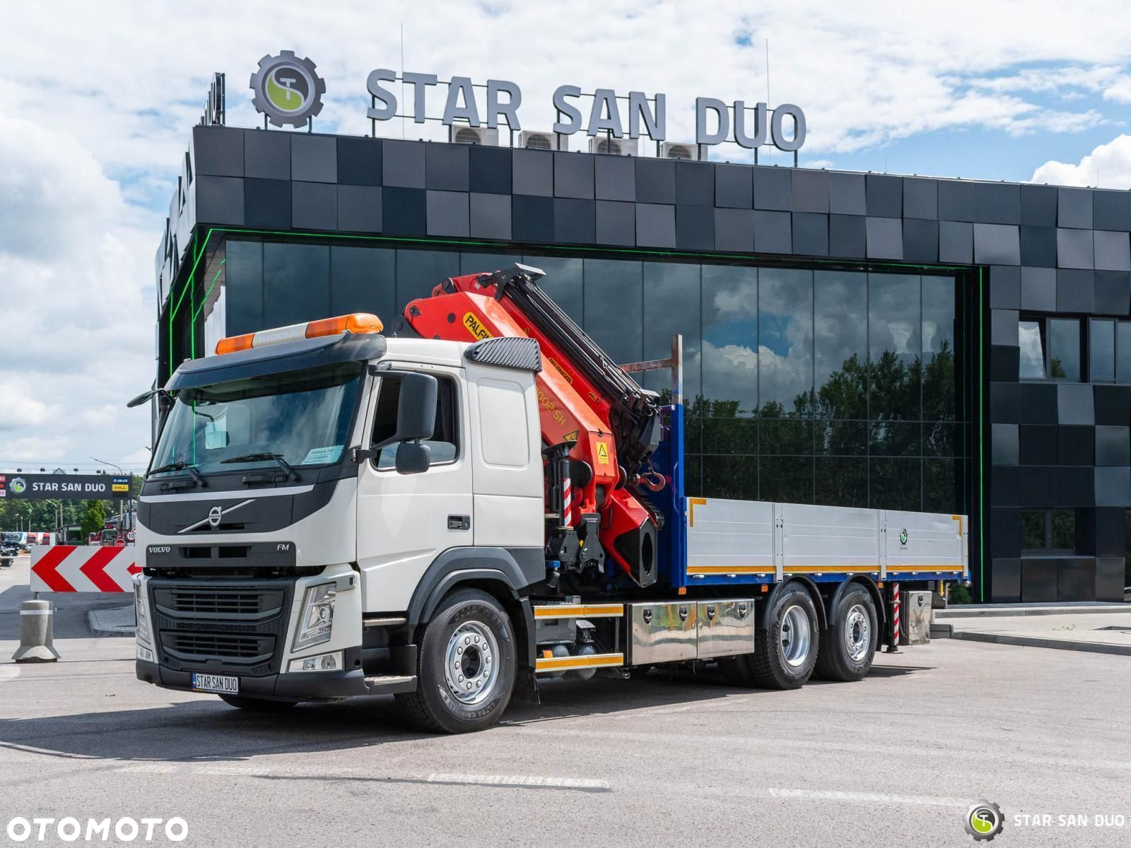Volvo FM 460 6x2 PALFINGER PK 42002 FLY JIB HDS Żuraw Crane - 10
