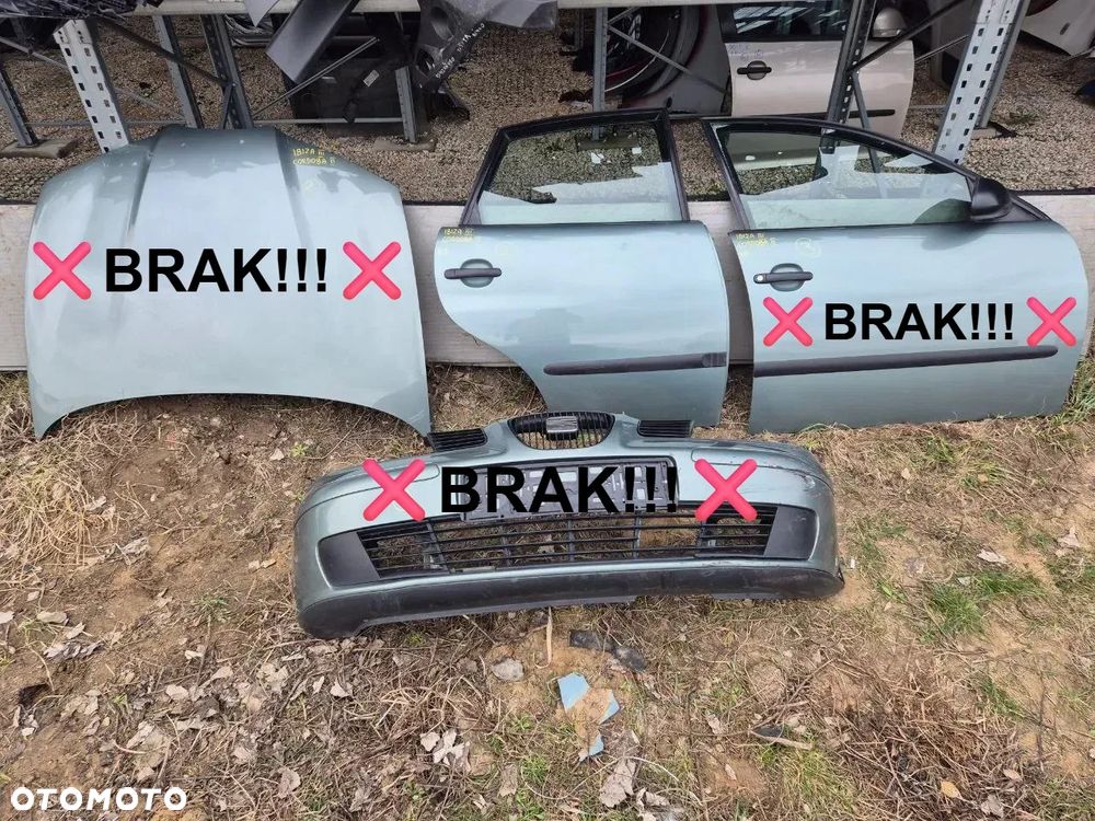 DRZWI / MASKA / ZDERZAK / KLAPA  SEAT IBIZA III / CORDOBA II - 2