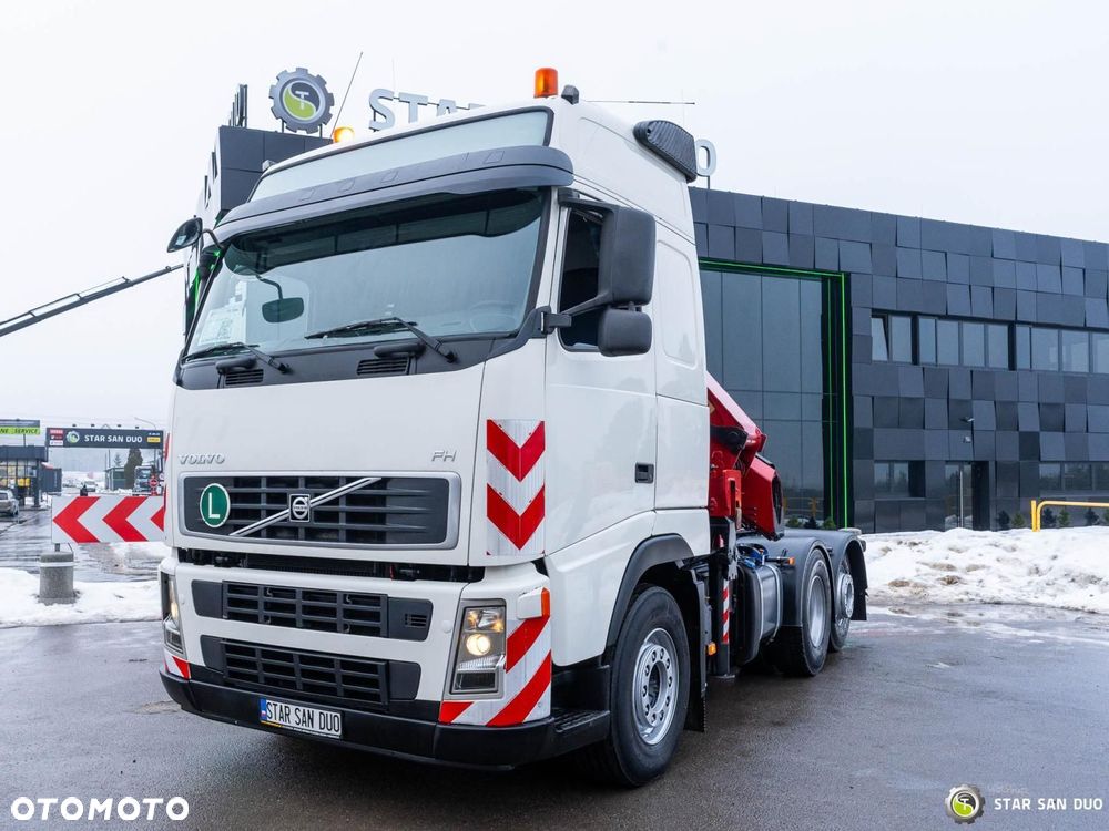 Volvo FH480 6x2 HMF 2820-K6 HDS Żuraw Ciągnik Siodło - 7