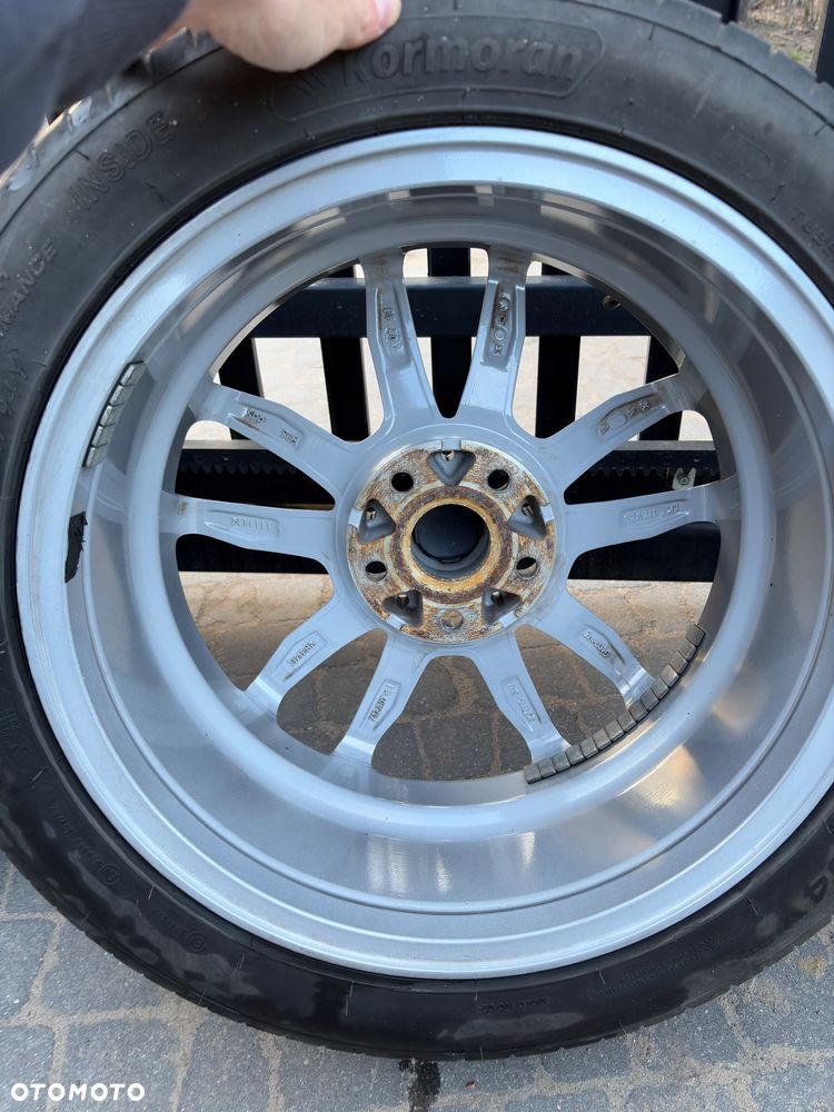 Felgi Rial X12 17” 5x112 + opony 225/45 – 2 sezony, powłoka, bdb - 10