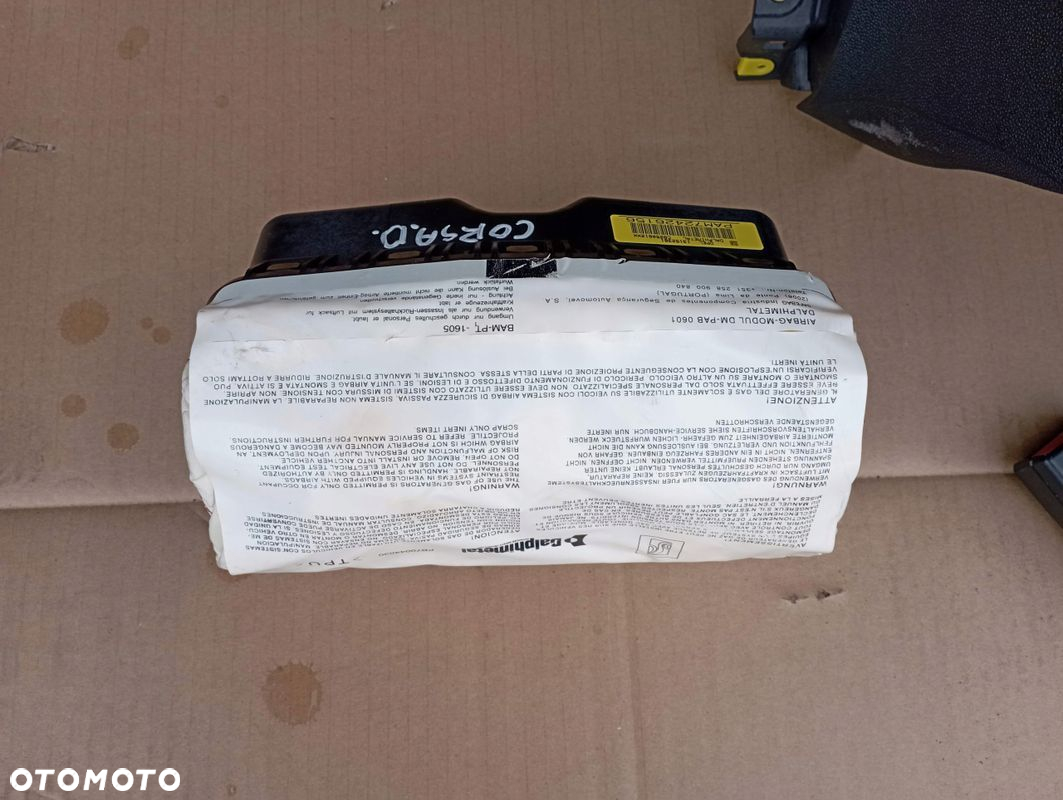 OPEL CORSA D 5D KONSOLA AIRBAG PODUSZKA PASY KOMPLET EUROPA - 5