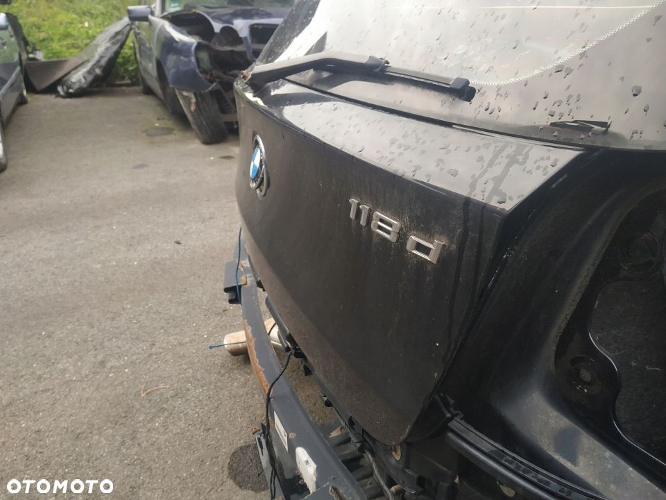 BMW 1 e87 lift klapa bagażnika BLACKA SAPPHIRE - 3