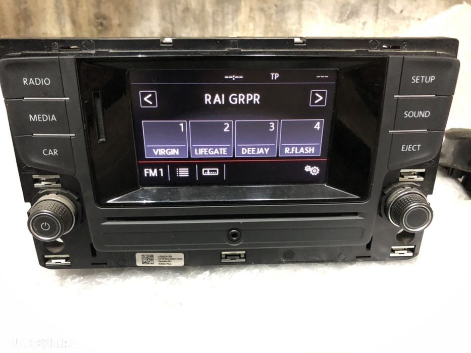 Unitate audio,bluetooth, touch screen pentru VW GOLF 7 an 2013-2017 - 2