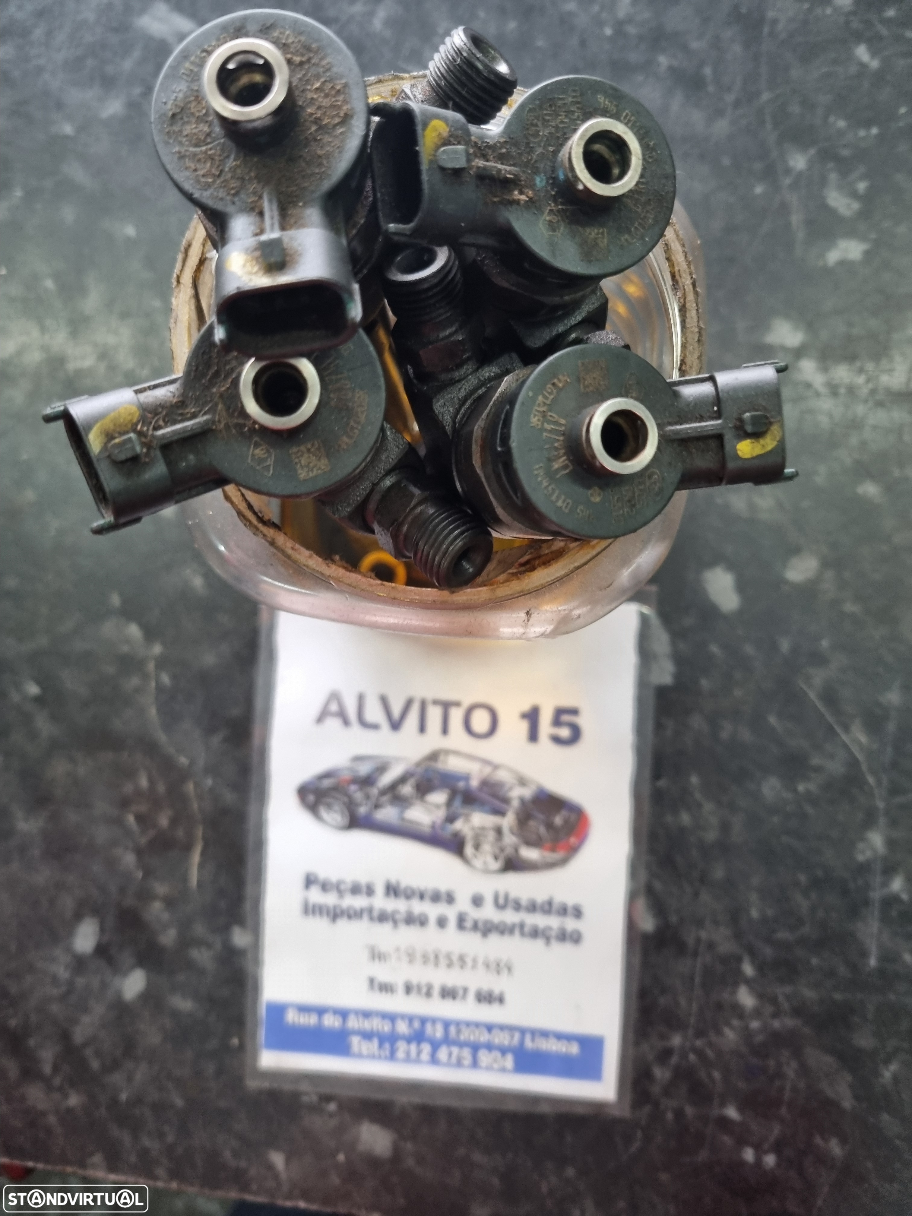 4 injetores Renault Talisman Mercedes Vito, Nissan, Opel Vivaro  1.6 DCI  ref:0445110546 - 2