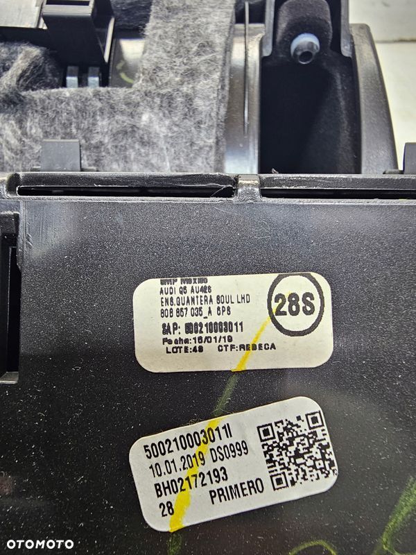 SCHOWEK PASAŻERA AUDI Q5 80A FY 80A880353 80B857035A - 9