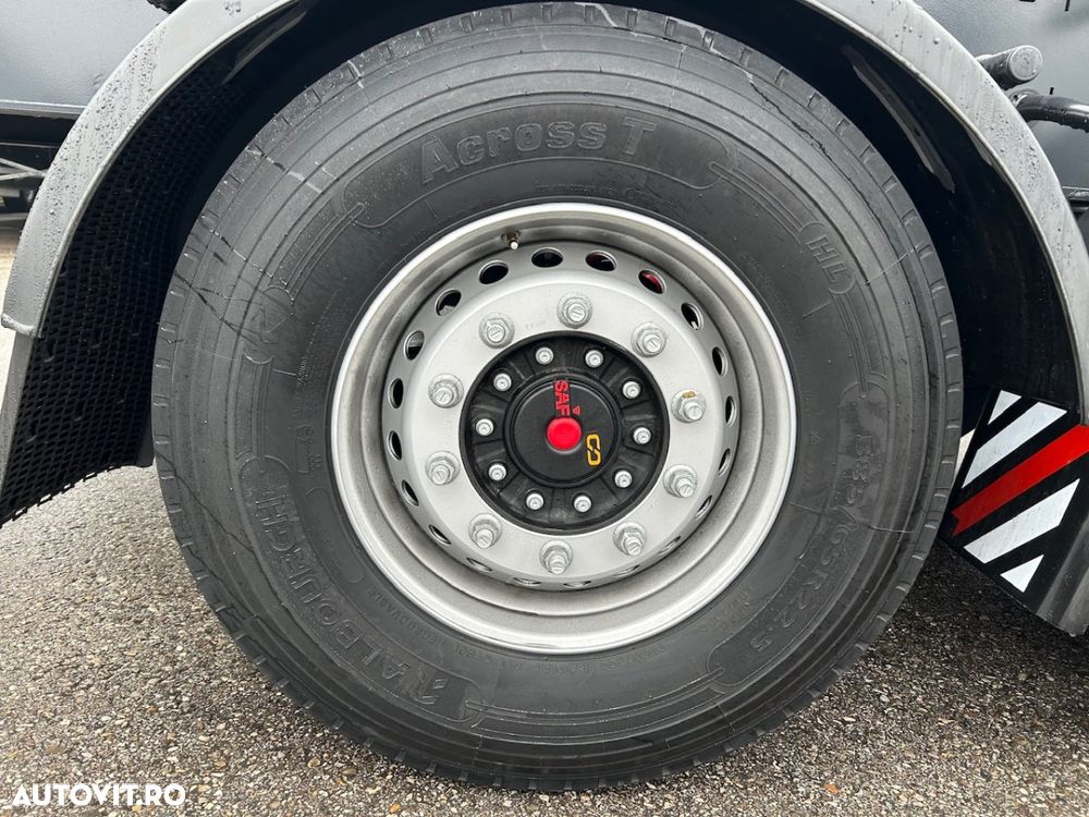 Schwarzmuller Transport busteni, axa liftanta, Axe SAF, 6 perechi racoante, factura externa - 16