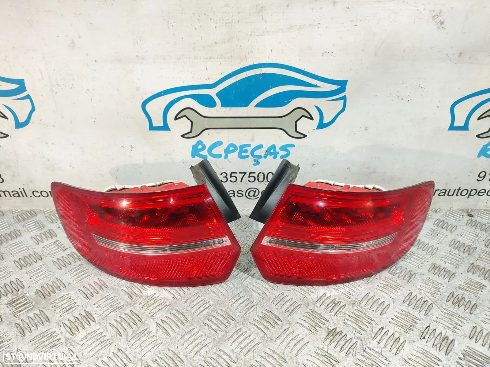 Farolins Farolim Traseiro Trás Esquerdo Direito Audi A3 8P 8PA Sportback 5 Portas - 1