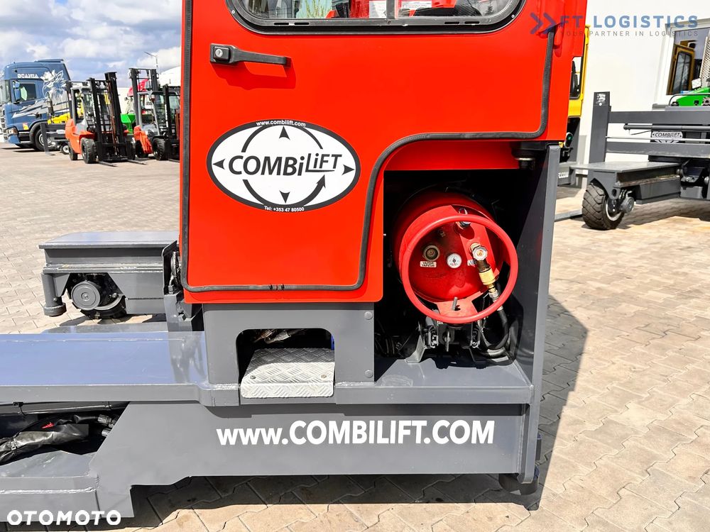 Combilift C4000 / TRIPLEX / 9300MM / WOLNY SKOK / POZYCJONER / GAZ / KABINA / JAK NOWY - 13