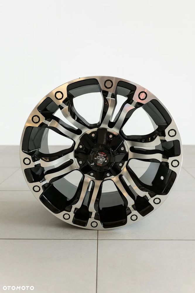 Felgi 18” 6x139.7 ET0 – Dodge RAM – Black Machine Face – Nowe - 1