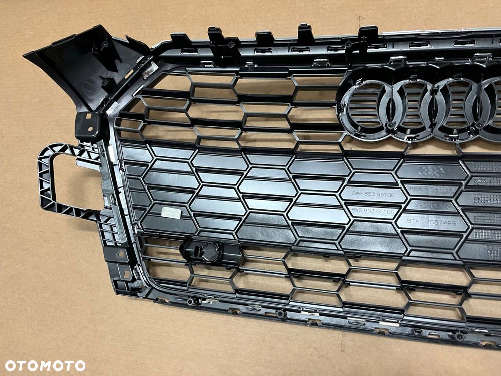 grill audi a5 lift 8w6 grill zderzaka audi a5 8w6 2019-2024 + czujniki pdc - 9