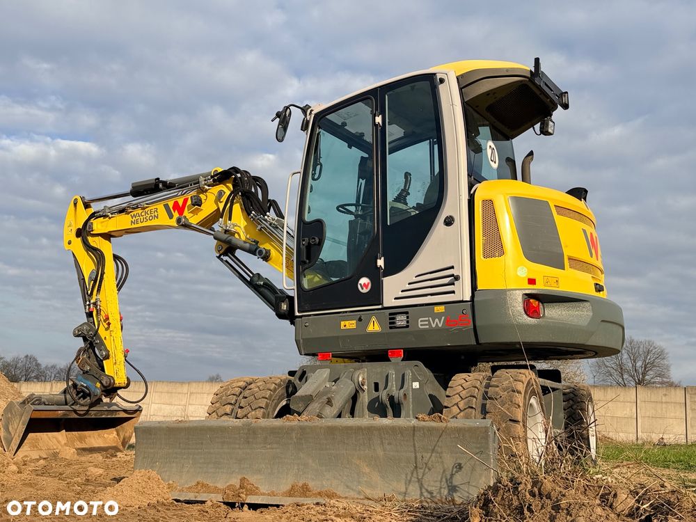 Wacker Neuson EW65 Koparka Kołowa  6503 7ton 3x łyżki LEHNHOFF  4690 mth Pług Ramię Long 3 Łamane KLIMA,MS03 HYDRAULICZNE TEREX VOLVO Cat Jcb Liebherr Komatsu KLIMATYZACJA 1 właściciel - 2