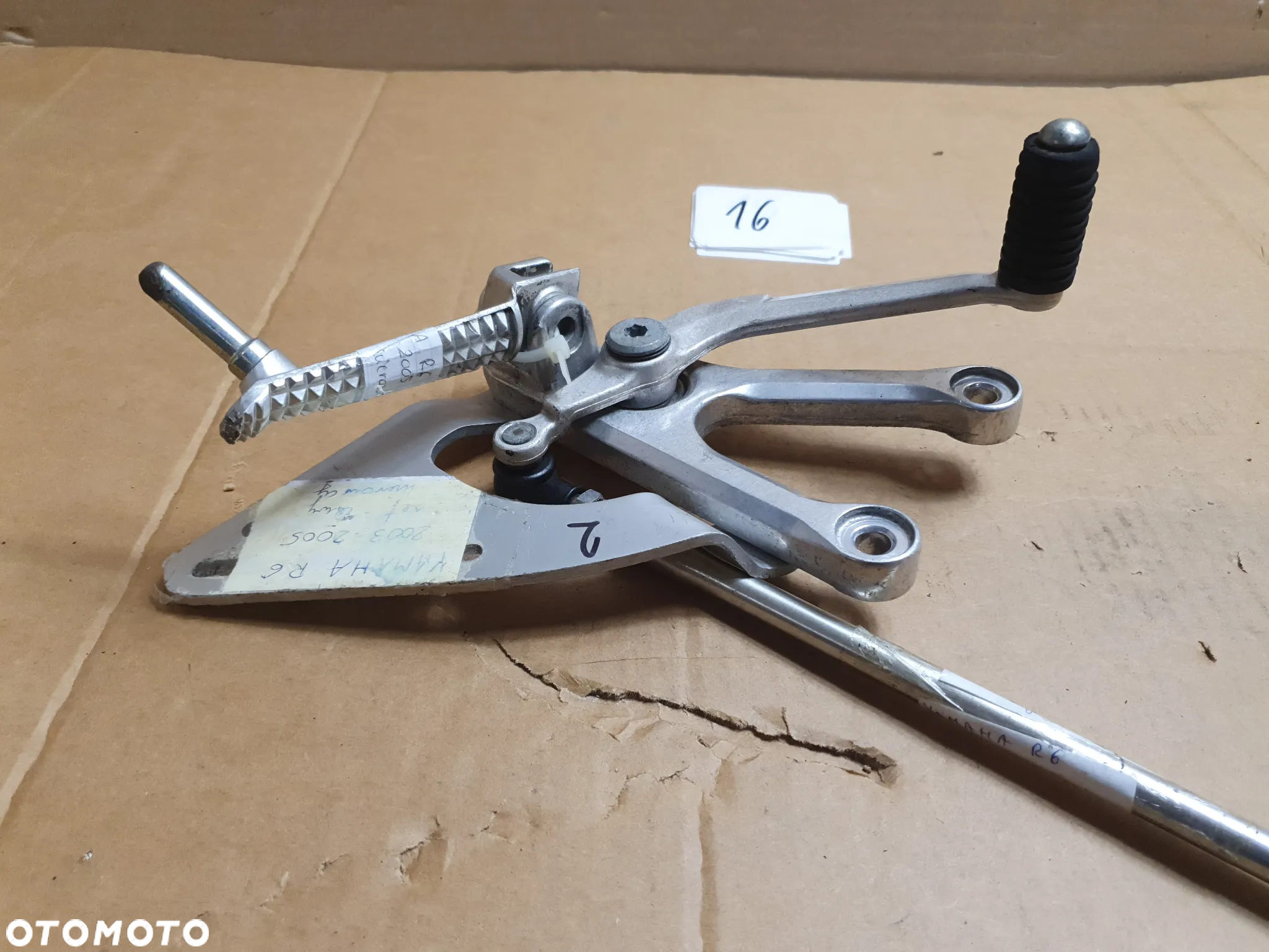 Yamaha YZF-R6 600 RJ05 / RJ09 (2003 - 2004) Set kierowcy lewy - 5