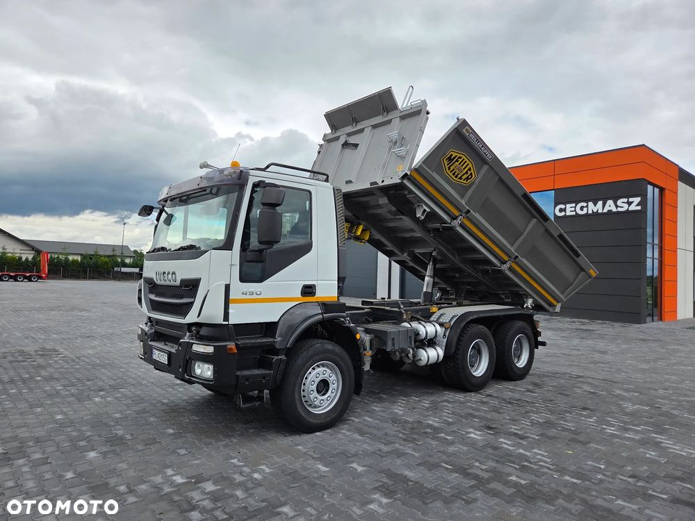 Iveco 450 Trakker / Hydroburta / 6x4 / stan idealny !!! / - 1