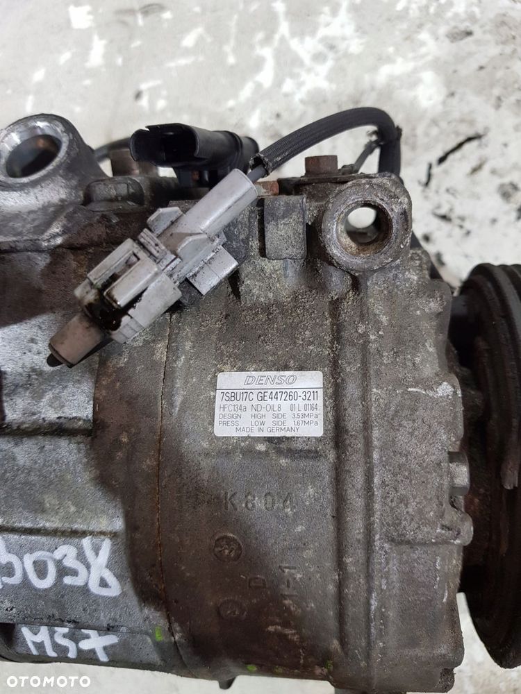 sprężarka klimatyzacji ge447260-3211 bmw e60 e61 lci eur 3.0d m57d30 - 8