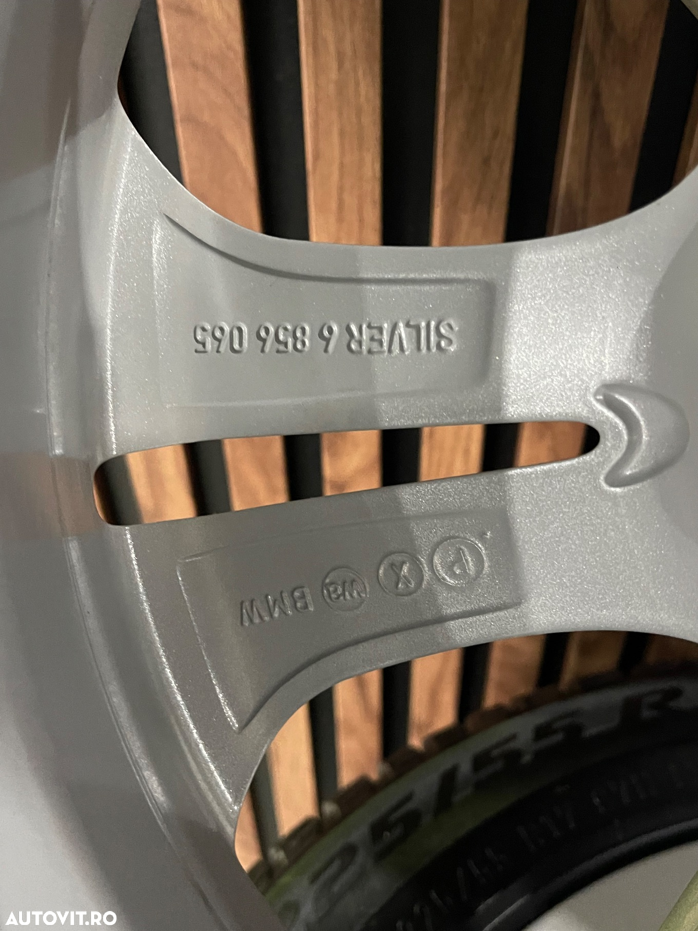 Jante BMW X1 , X2, originale, noi, anvelope iarnă noi Pirelli - 6