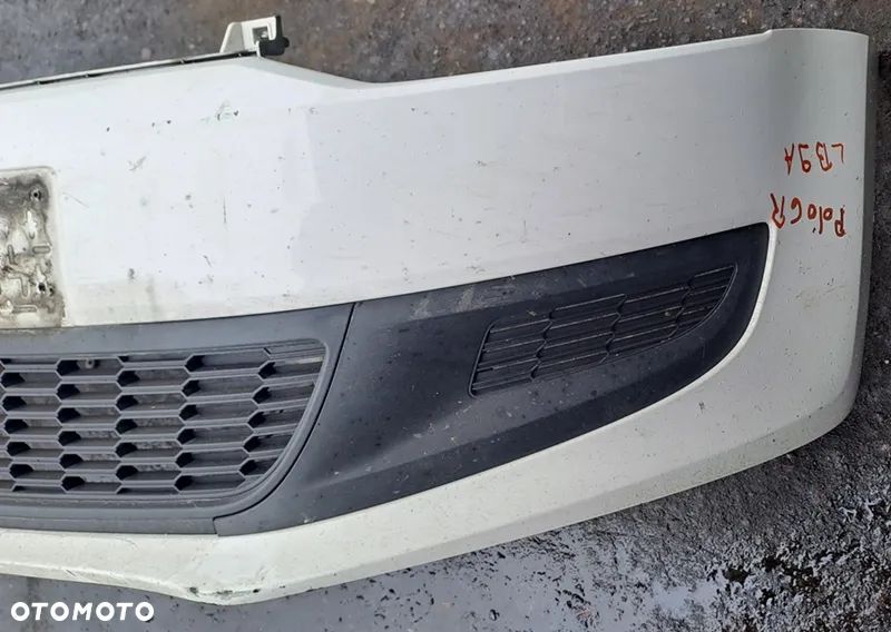 VW POLO V 6R 12r ZDERZAK PRZÓD PRZEDNI LB9A - 2