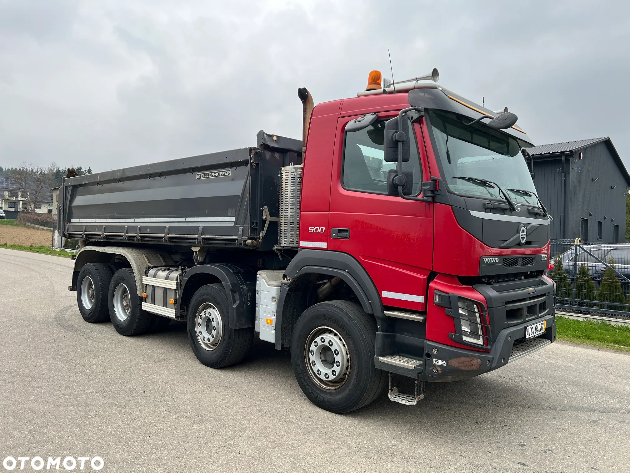 Volvo FMX 500 | Euro 6 | 8x4 | Meiller-Kipper | Bordmatic | z Niemiec | TOP STAN | - 10