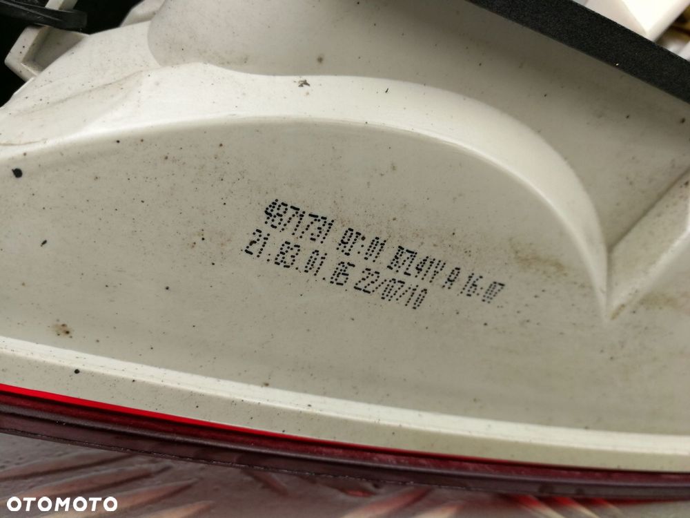 4871731 lampa lewy lewa tylna tył w błotnik BMW E90 LCI LIFT SEDAN EUROPA - 7