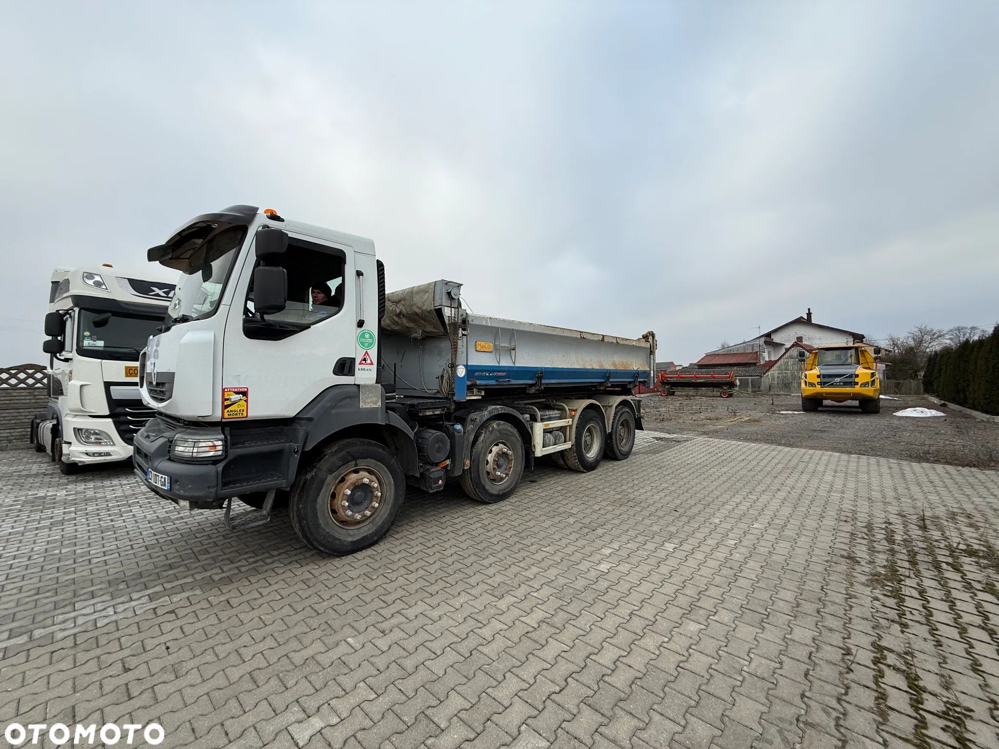 Renault Renault KERAX 430 / 8x4 / WYWROTKA / HYDROBURTA / HYDROKLAPA / BORDMATIC - 1